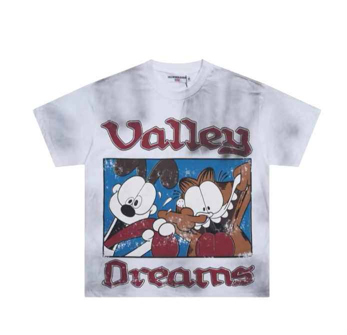 A&L Vintage Wash Grunge Short-Sleeve Tee