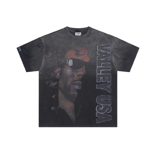 A&L Vintage Wash Grunge Short-Sleeve Tee