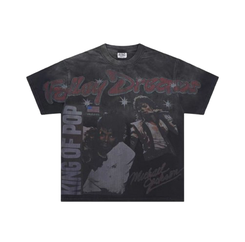 A&L Vintage Wash Grunge Short-Sleeve Tee