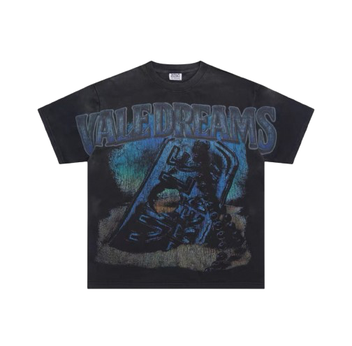 A&L Vintage Wash Grunge Short-Sleeve Tee